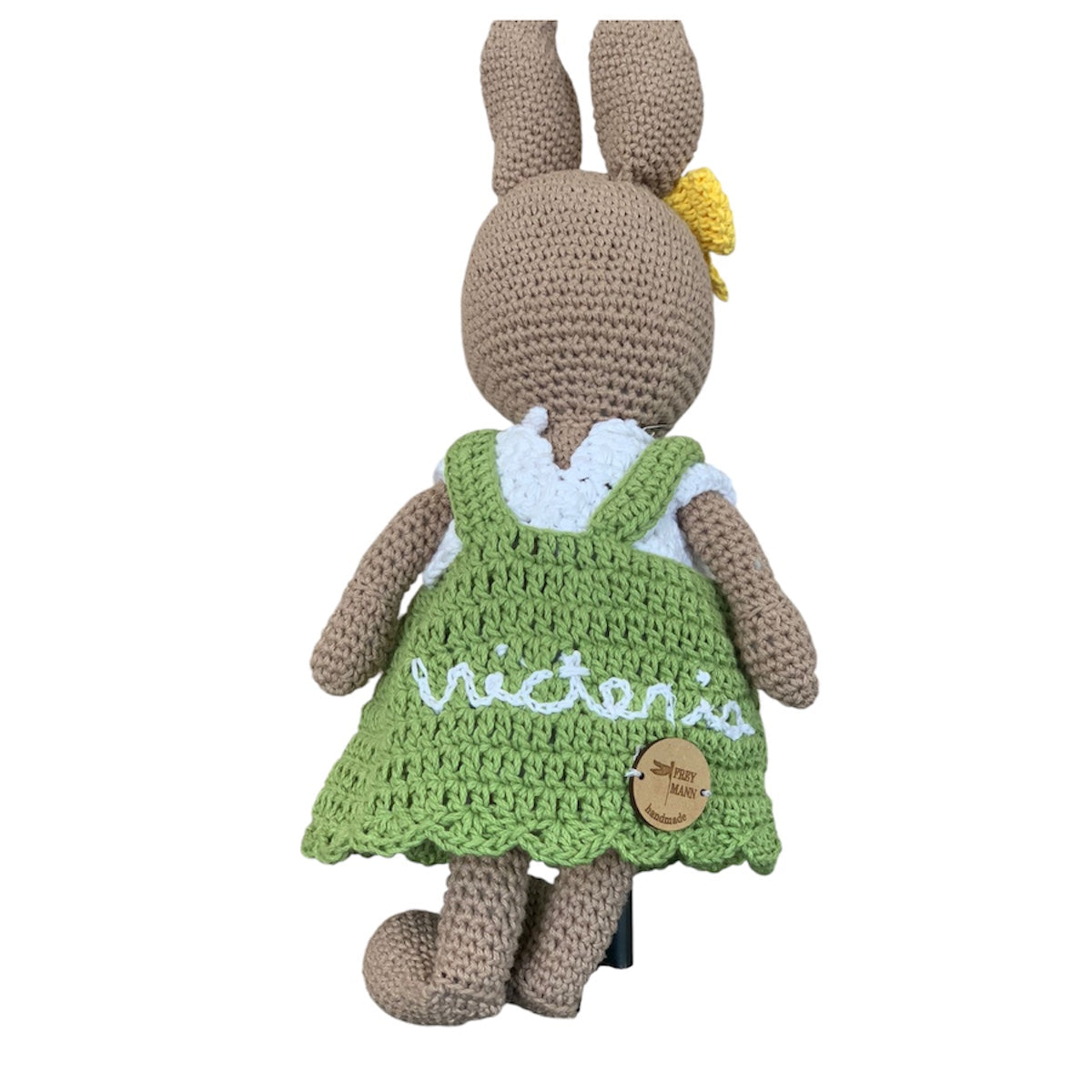 Coneja personalizada Amigurami