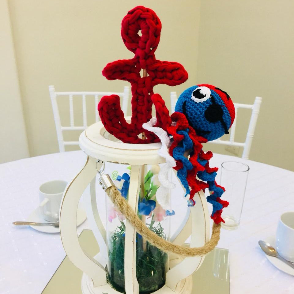 Pulpo Tejido Amigurami