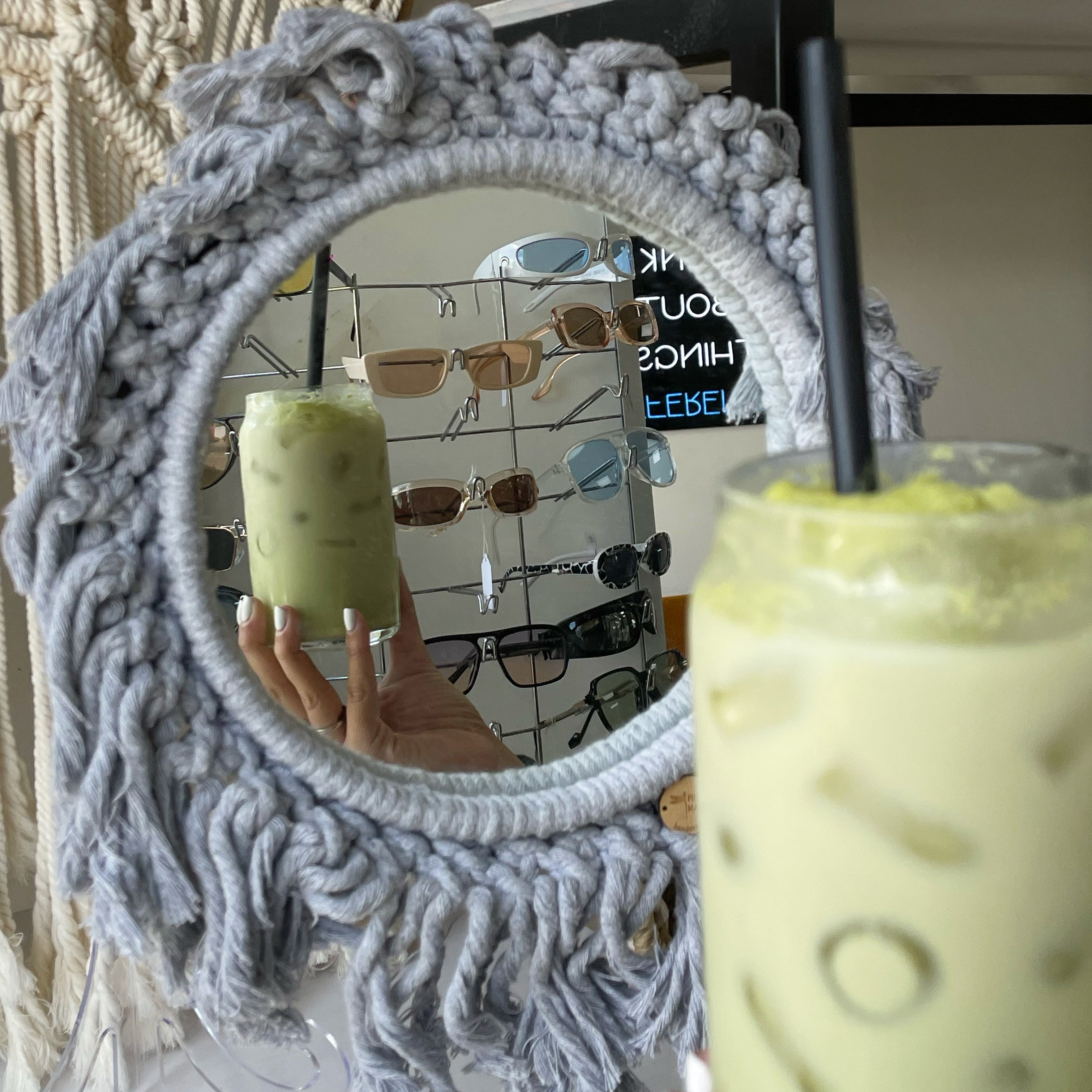 Espejo Macramé