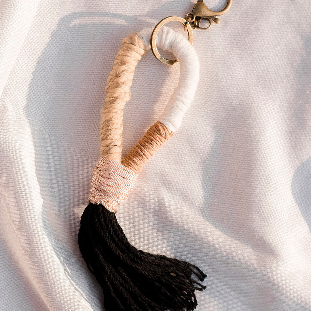 Llavero macramé