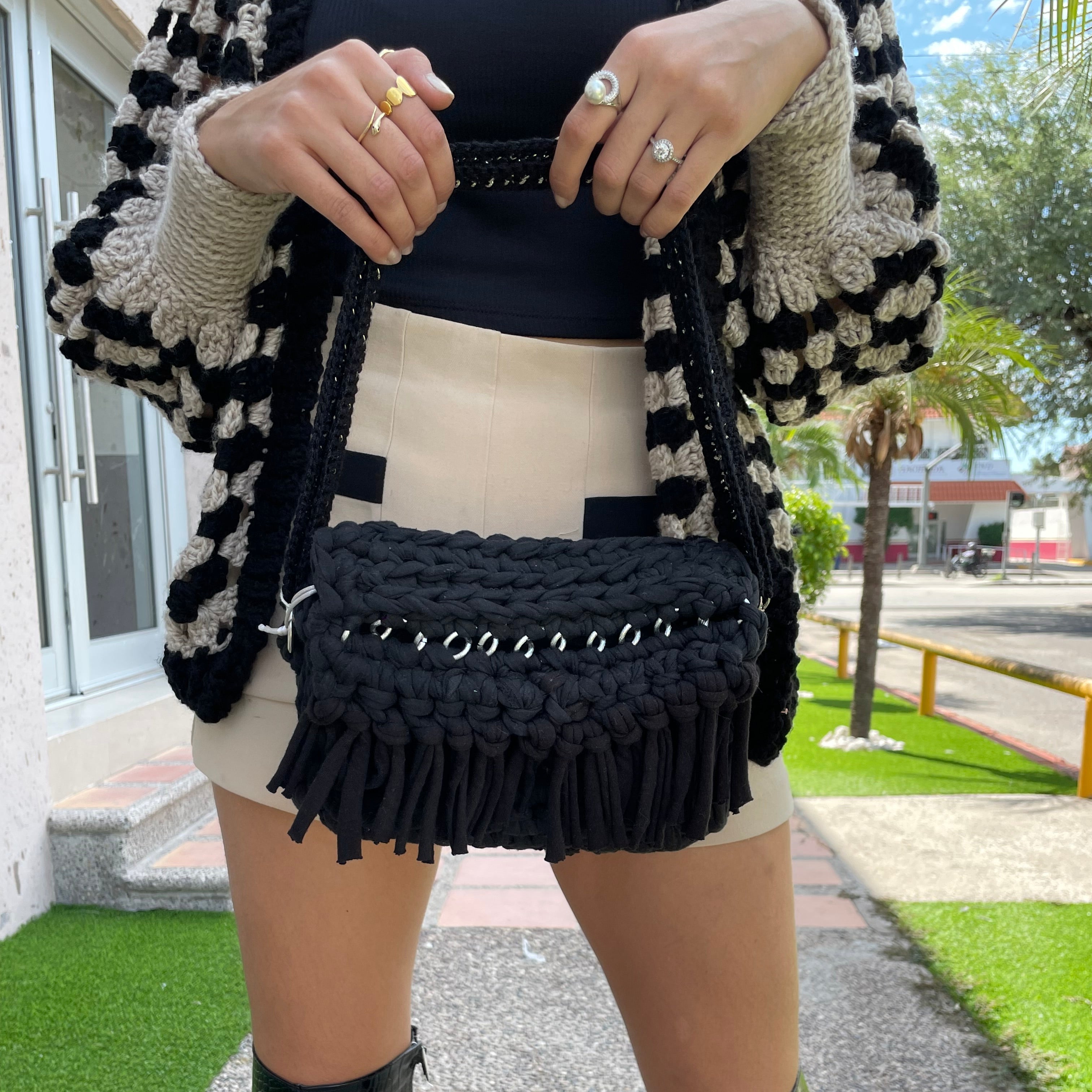 Bolsa Tejida